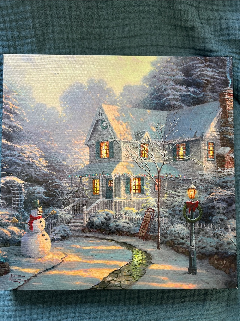 Thomas Kinkade Christmas at Home